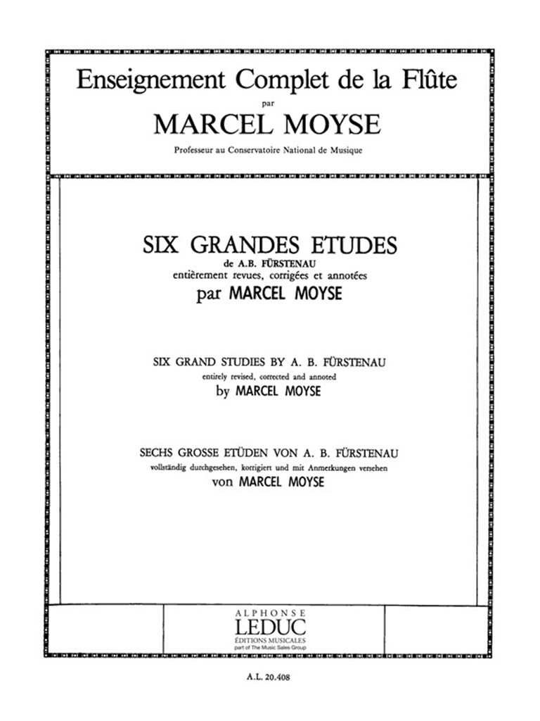 6 Grandes Etudes de Furstenau